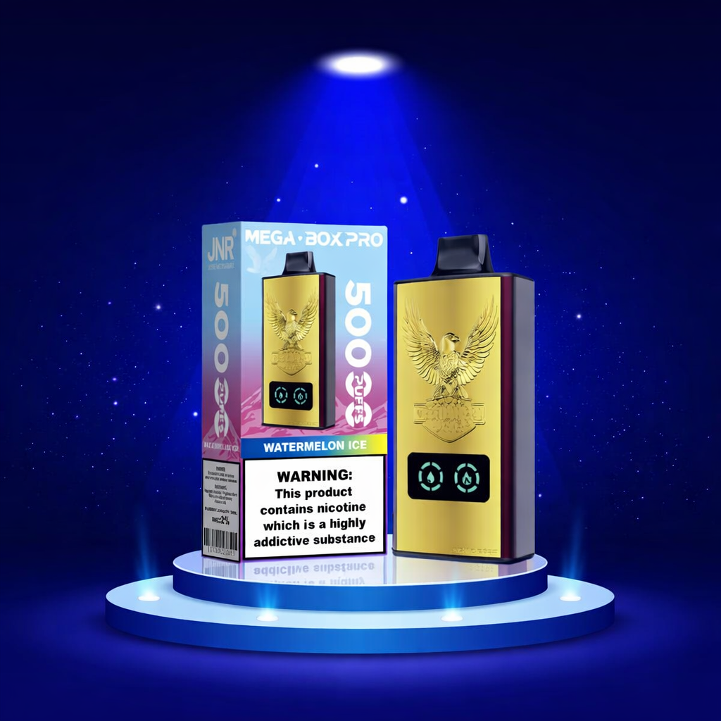 JNR Mega Box Pro 50K - Puff de cigarrillos electrónicos desechables